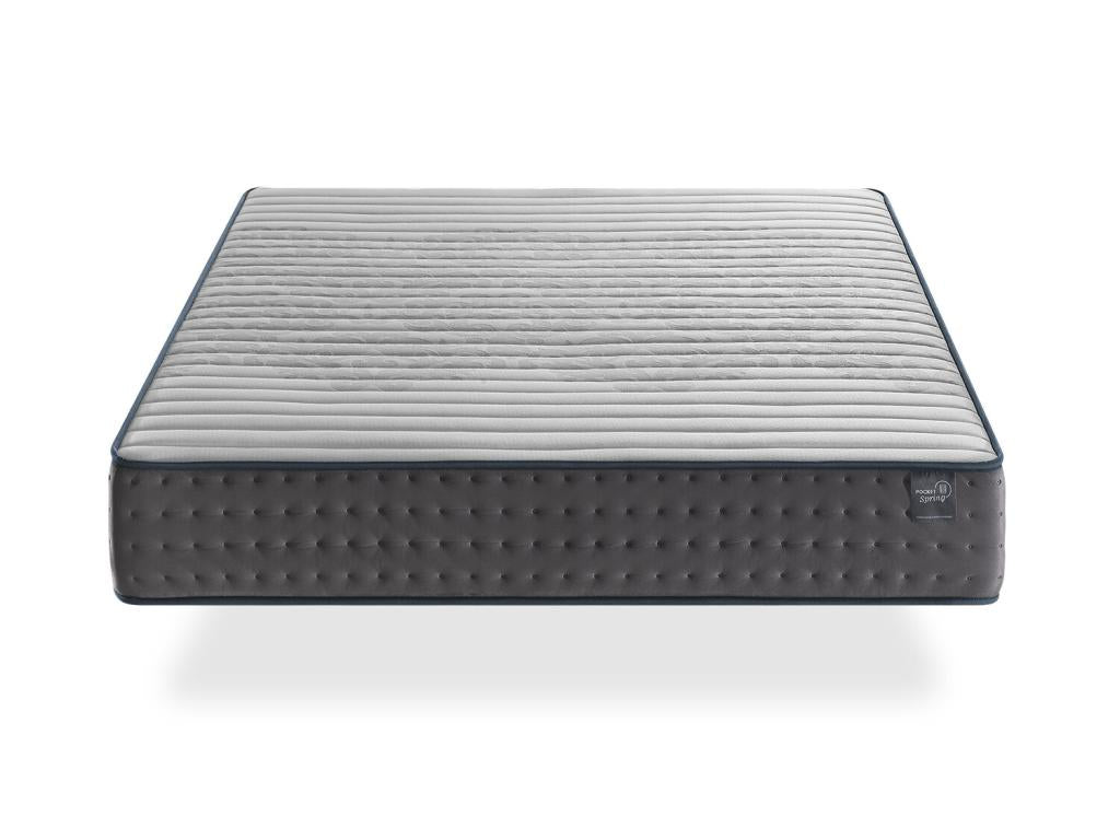 Matelas ressorts ensaches 135x180 Vertchez SPRING Epaisseur 25 CM Multicouche antistress ergonomique et respirant- Fermete 3/5 Moyenne