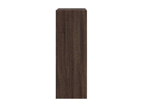 Armoire à chaussures chêne marron 60x34x96.5 bois ingénierie