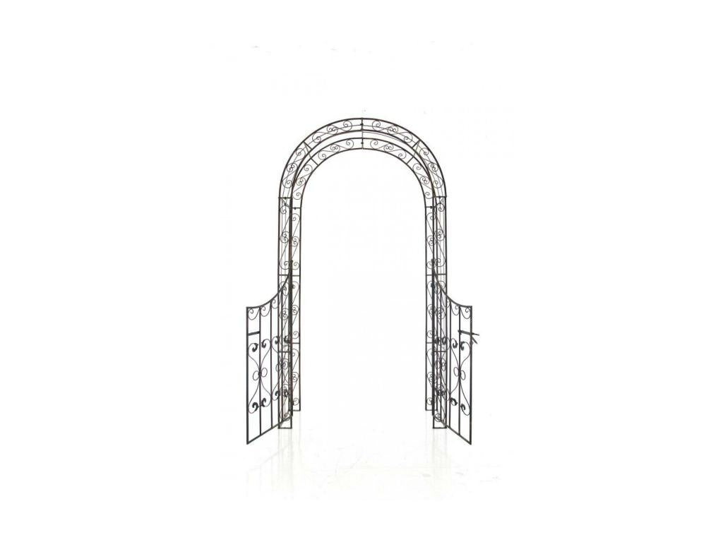 Arche à rosiers - Métal / Métal - Bronze - Meublita