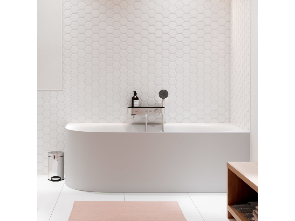 Mitigeur de baignoire thermostatique Meublita ShowerTablet Select 400 chromé