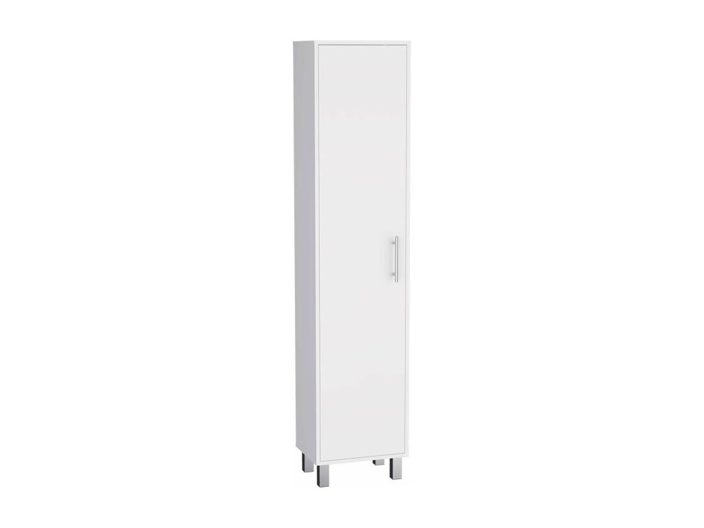 Meublita Armoire multifonctionnelle avec 1 porte et pieds 180 cm X 40 cm X 29.8 cm Multicolore