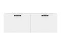 Armoire murale Blanc 100x36,5x35 cm Bois d'ingénierie