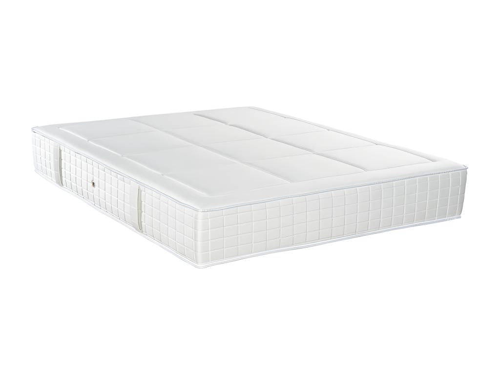 Ensemble Doucezen SPRING 2600 Ferme Sommier Tradition Graphique 19cm Pieds 110x190 Ressorts