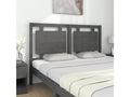 Tête de lit Gris 145.5x4x100 cm Bois massif de pin