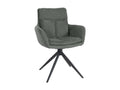 Fauteuil pivotant en tissu Vertchez - Gris88.00