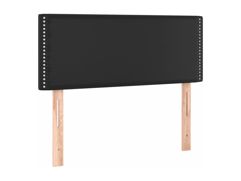 Tête de lit à LED Noir 90x5x78/88 cm Similicuir