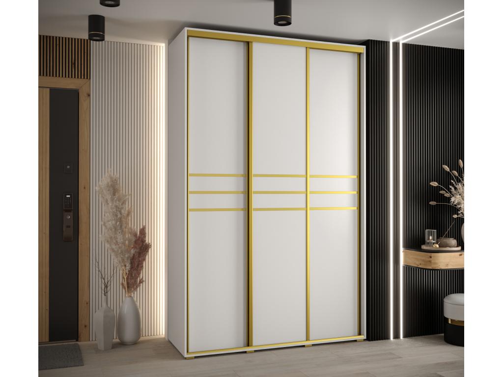 ARMOIRE Meublita 10 à PORTES COULISSANTES 235.2/160/45 3 portes