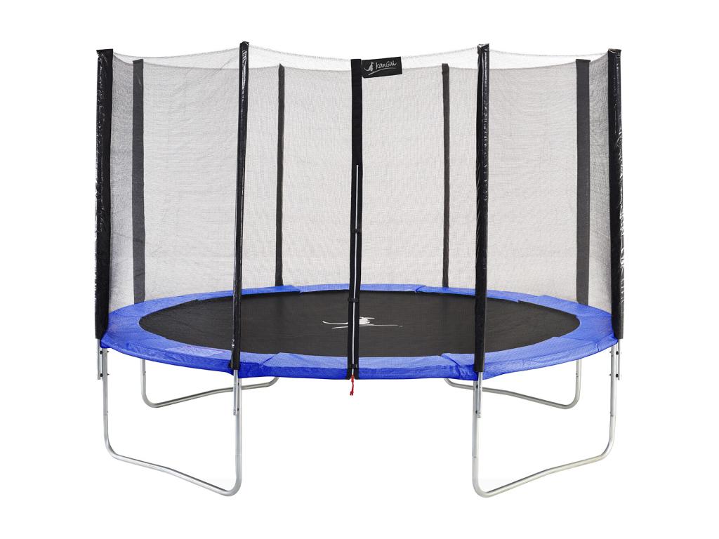 Trampoline rond Bleu 430cm avec filet de protection