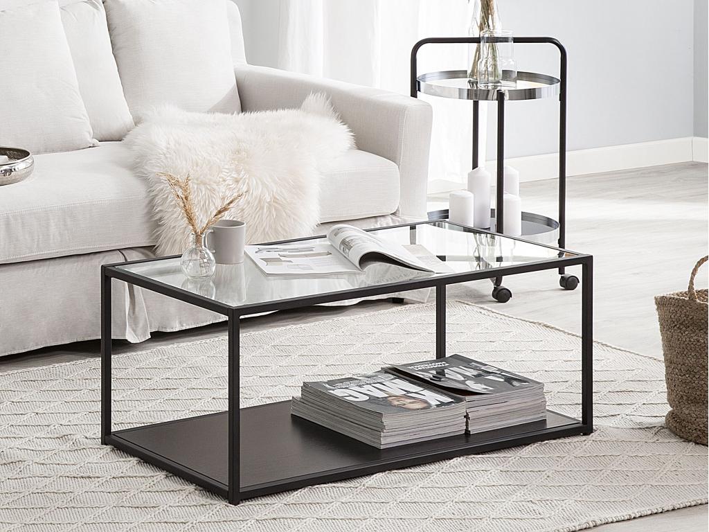 Table basse Meublita Noir