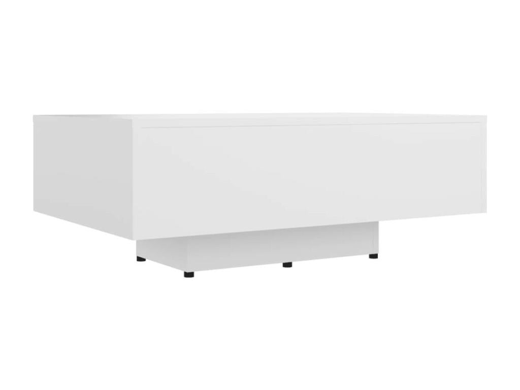Table basse blanche 85x55x31
