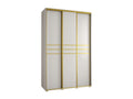 ARMOIRE Meublita 10 à PORTES COULISSANTES 235.2/160/45 3 portes