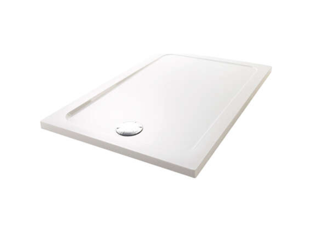 Receveur de douche Vertchez rectangle extra plat antidérapant 170x70 cm