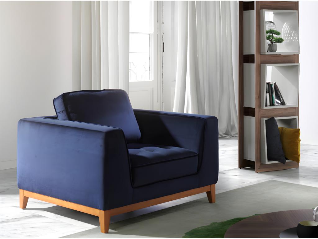 étagère contemporaine bois noyer et laqué Meublita-Couleur Meublita