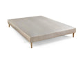 Ensemble LE COSY 160x200cm Mémoire de forme 7 zones de confort - Ep- 30cm sommier Beige