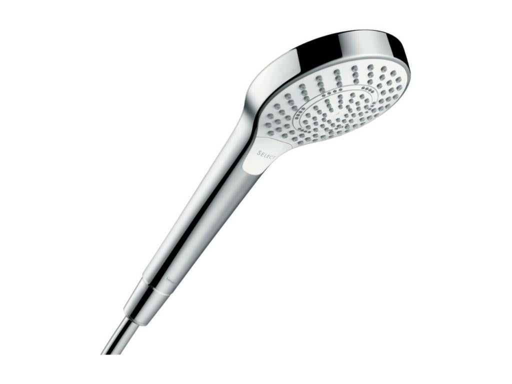 Meublita Douchette 3 jets Meublita Select S 130 EcoSmart 9l/min Blanc Chromé