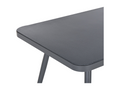 Table de jardin Verre Gris Meublita