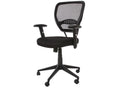 Fauteuil/chaise de bureau Doucezen charge 150kg tissu noir