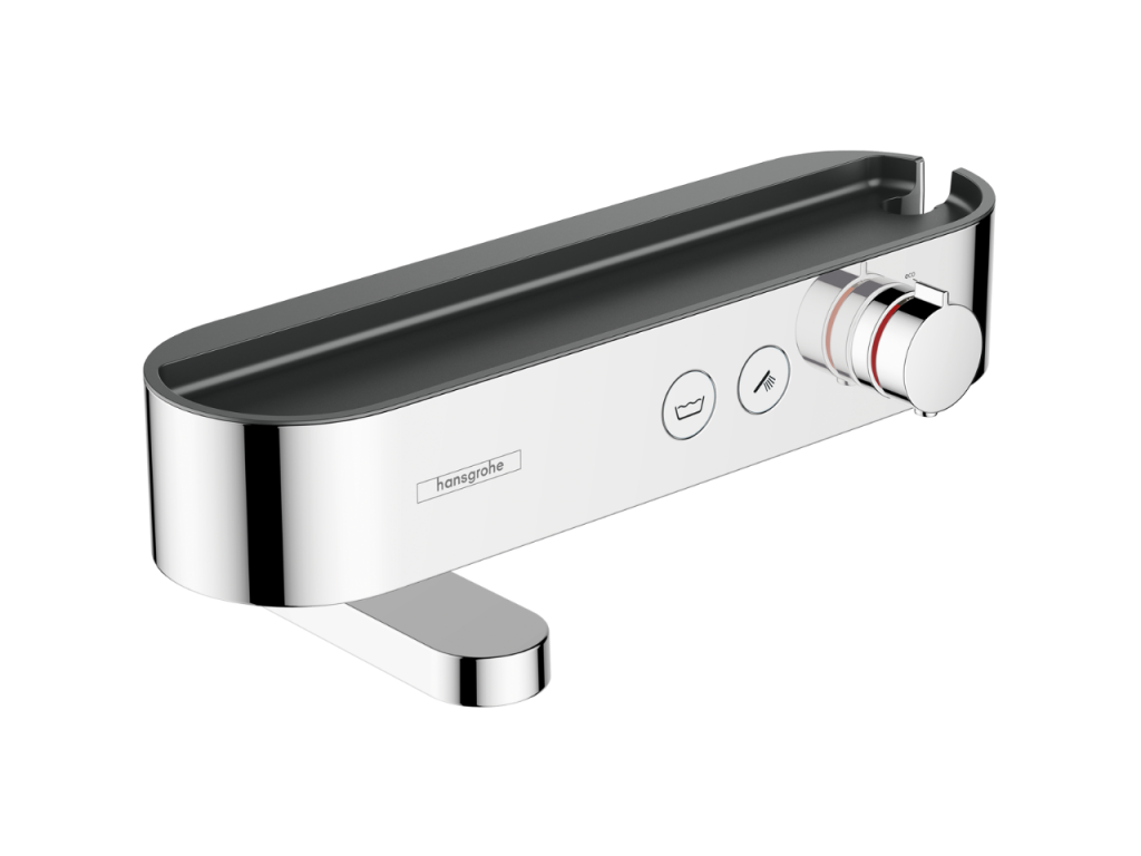 Mitigeur de baignoire thermostatique Meublita ShowerTablet Select 400 chromé