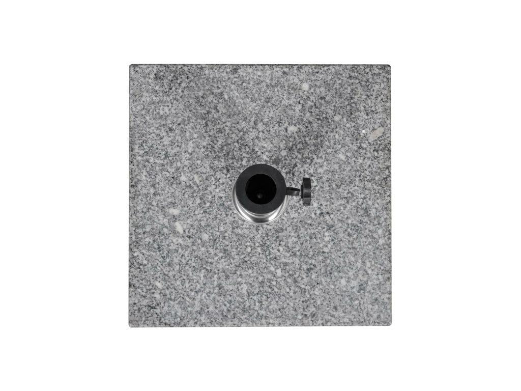 Pied de parasol 20 gris 40x40x4.8 cm 2202027