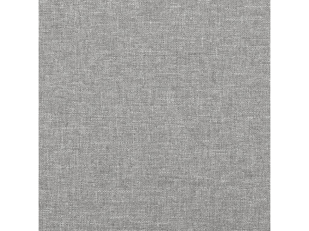 Tête de lit Gris clair 90x5x78/88 cm Tissu