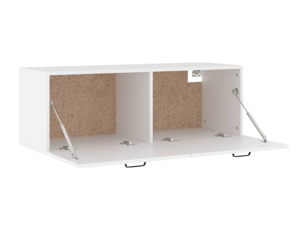 Armoire murale Blanc 100x36,5x35 cm Bois d'ingénierie